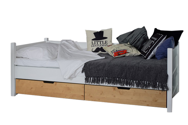 Bett mit 2 Schubladen SMK 722 ohne Hintergrund